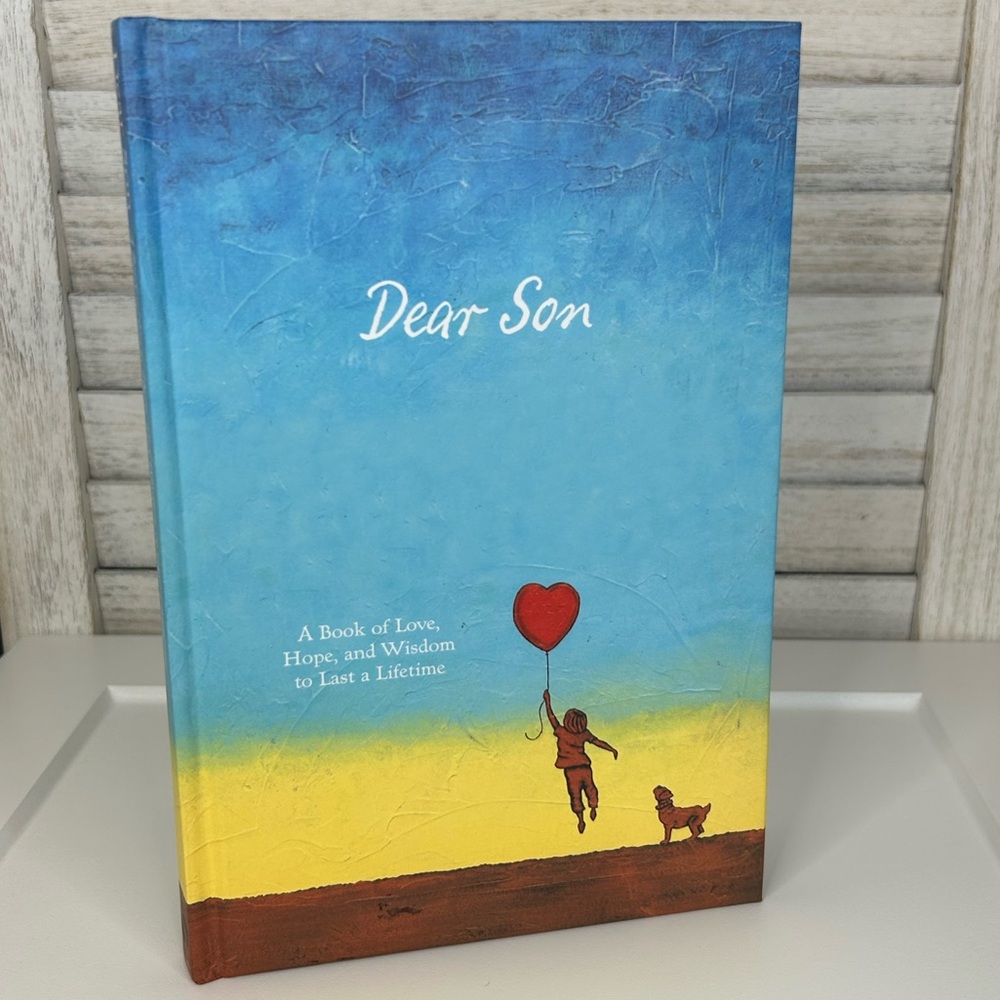 Dear Son Memory Book for Child from Parent Gift Hardcover New
